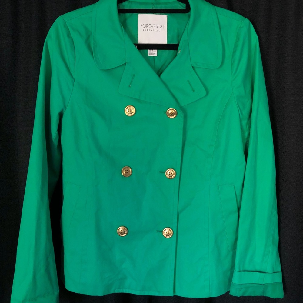 Forever 21 Double Breasted Jacket